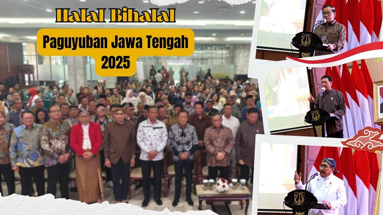 Pramono Anung, Jenderal TNI (Purn) Wiranto, dan Bang Yos Berkumpul di Halal Bihalal Paguyuban Jawa Tengah 2026